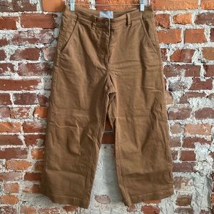 Everlane wide leg crop pant